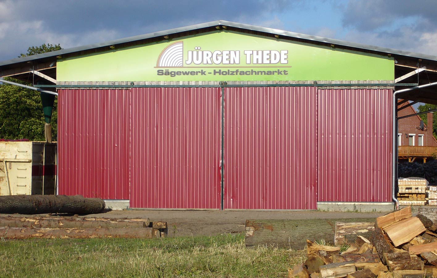 Sägewerk und Holzfachmarkt Jürgen Thede in Perniek